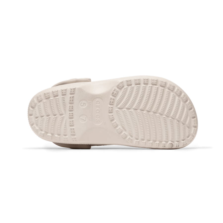 Cocoa Crème Crafted Lace Clog - Voorkant - Crocs