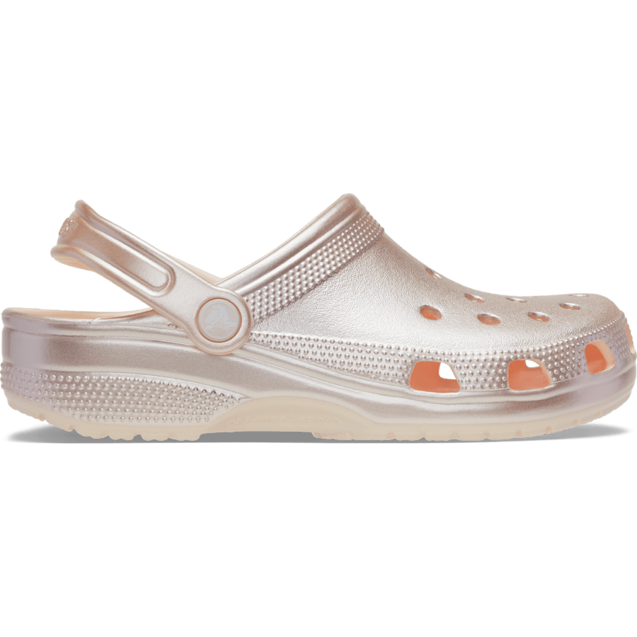 Colour Kids' Classic Tinted Metallic Clog - Side - Crocs