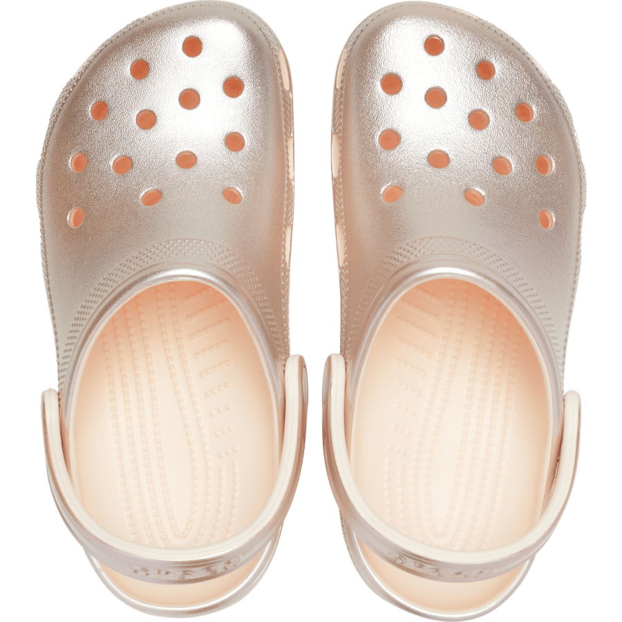 Colour Kids' Classic Tinted Metallic Clog - Top - Crocs