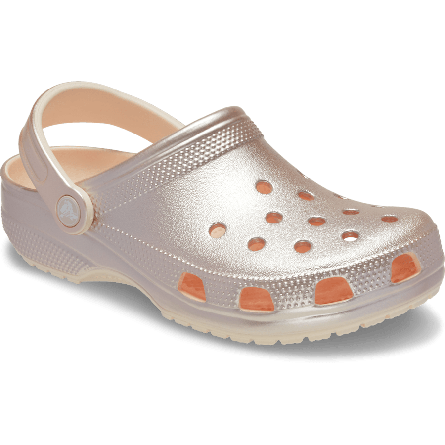 Colour Kids' Classic Tinted Metallic Clog - Angle - Crocs
