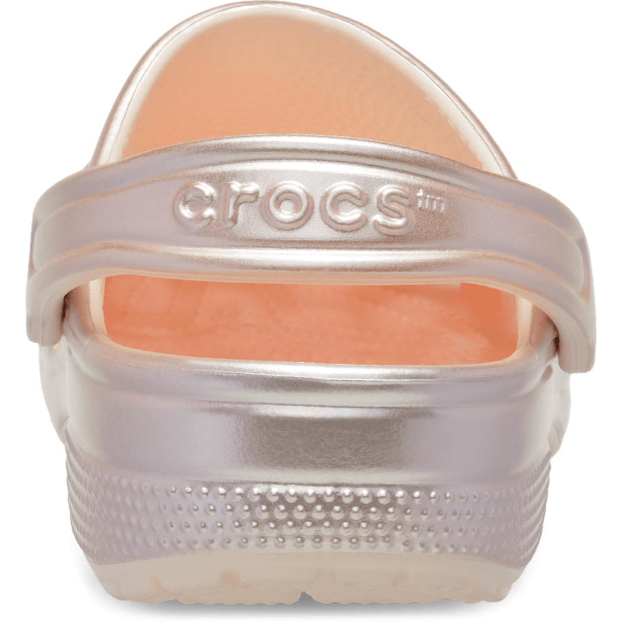 Colour Kids' Classic Tinted Metallic Clog - Back - Crocs