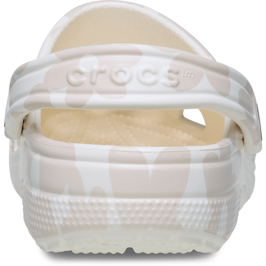 Chalk/Multi Classic Pop Petals Clog - Terug - Crocs