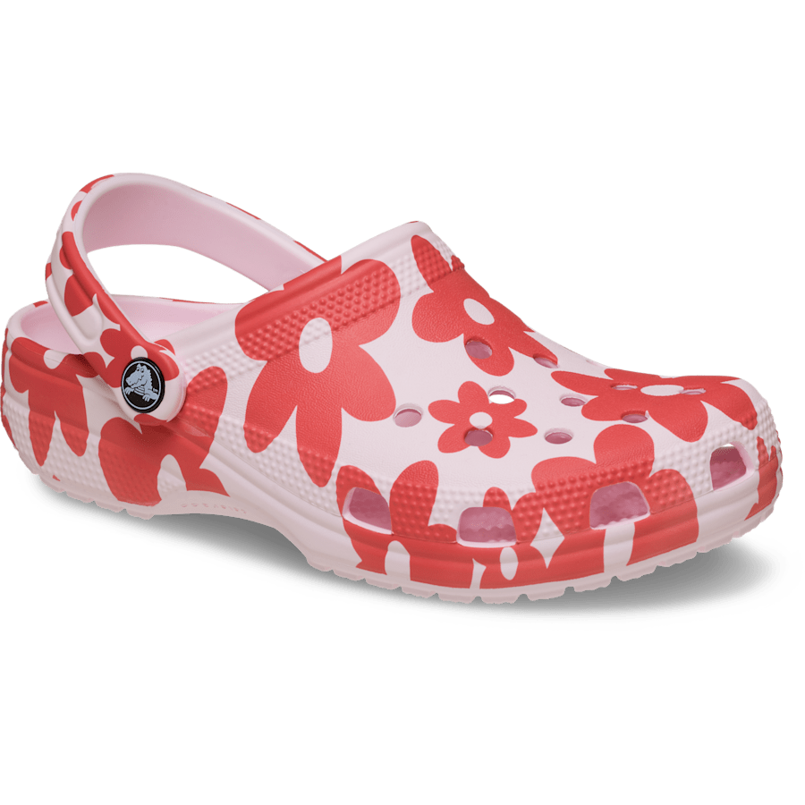 Couleur Classic Pop Petals Clog - Angle - Crocs