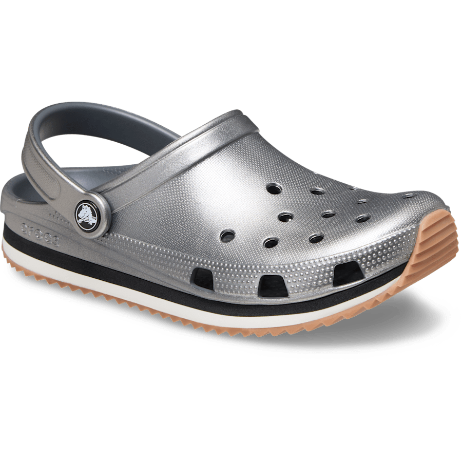 Carbon Crocband™ Metallic Runner - Angle - Crocs