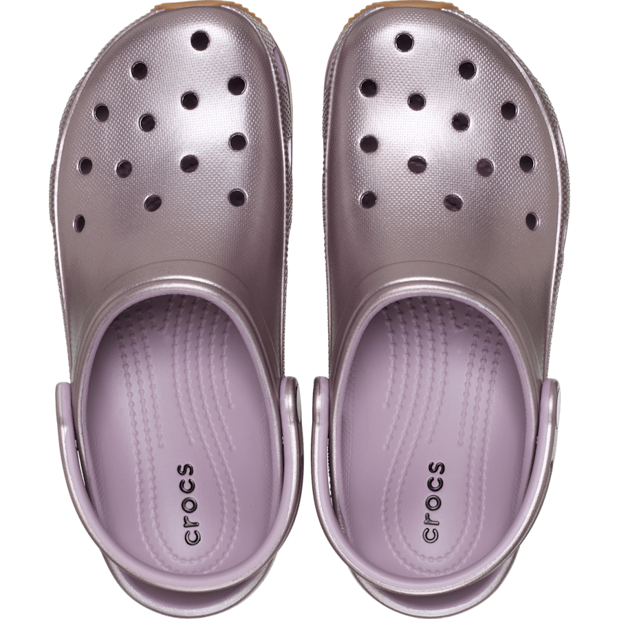 Lilas poussiéreux Crocband™ Metallic Runner - Dessus - Crocs