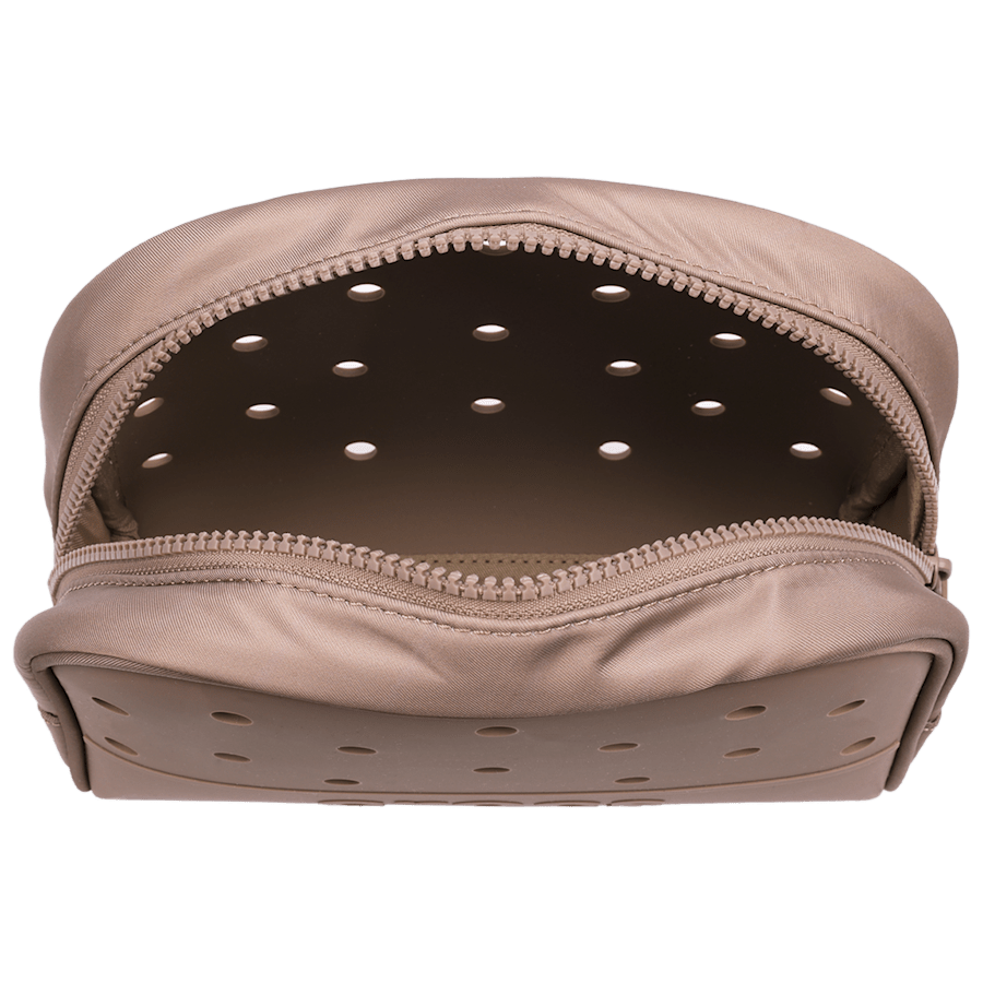 Latte Classic Cosmetic Bag - Front - Crocs