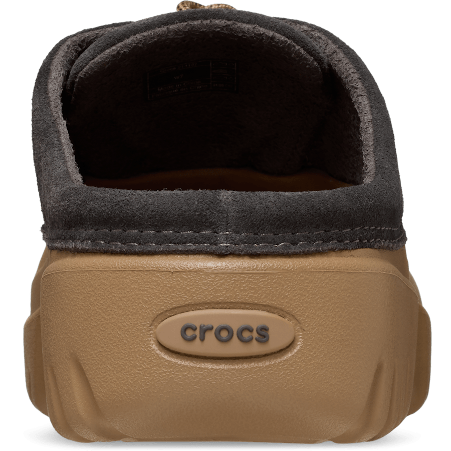 Sepia/Dark Cocoa Axle Suede Mule - Zurück - Crocs