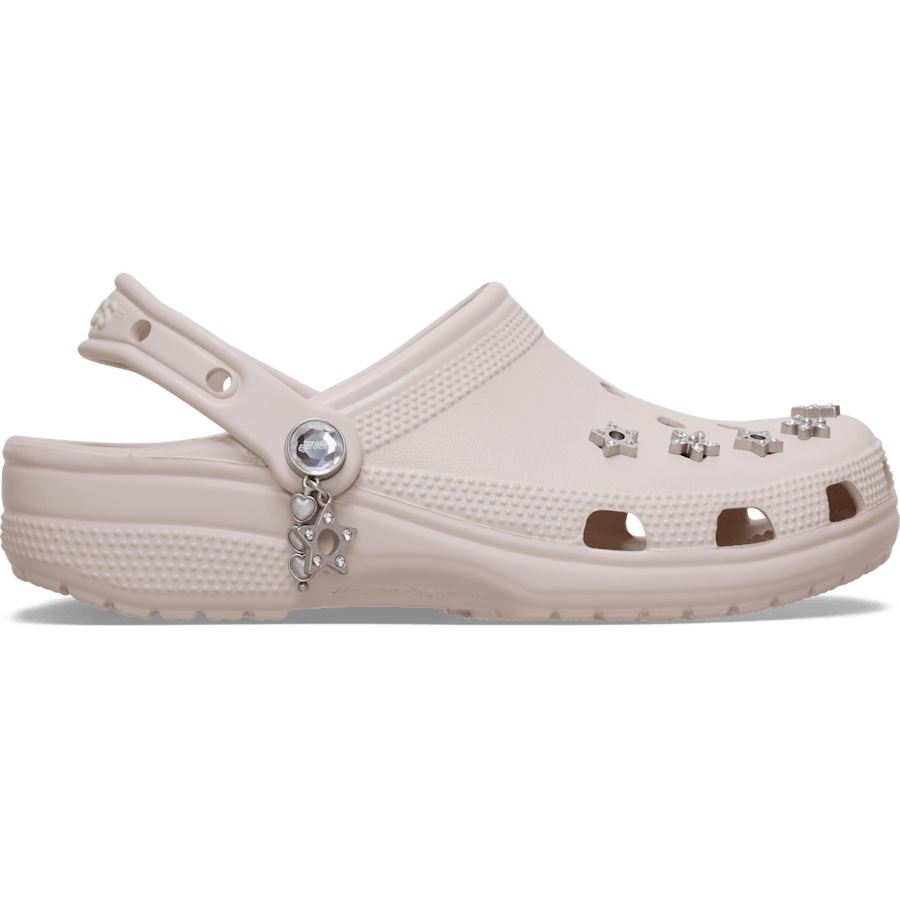 Cocoa Crème Classic Edgy Beading Clog - Sivu - Crocs