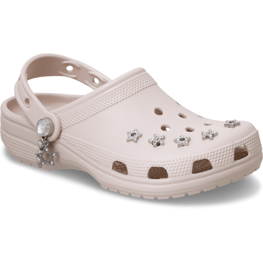 Cocoa Crème Classic Edgy Beading Clog - Kulma - Crocs