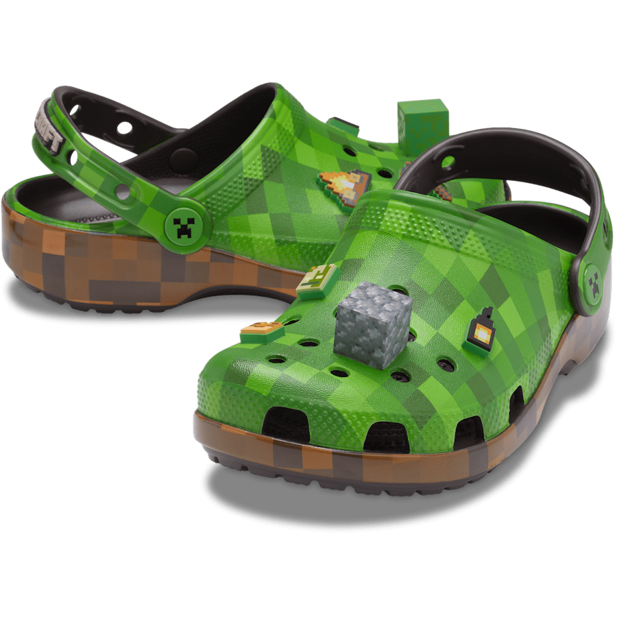 Multi Kids’ Minecraft Green Classic Clog - Paire - Crocs