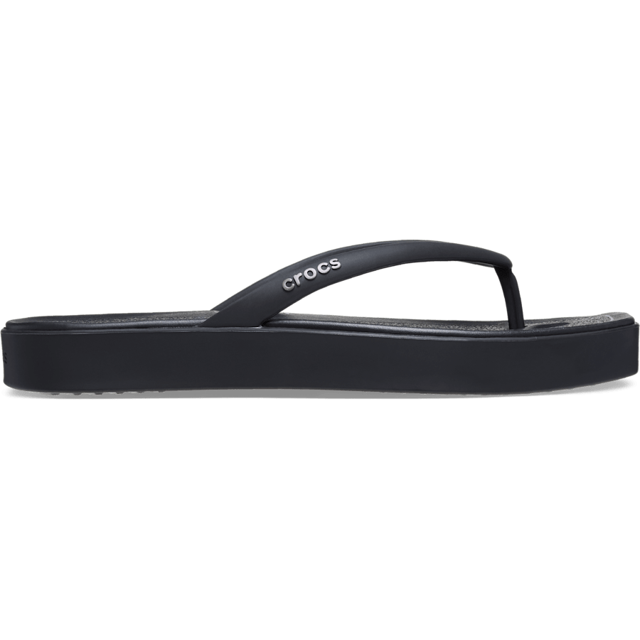 Couleur Miami Square Flatform Flip - Côté - Crocs