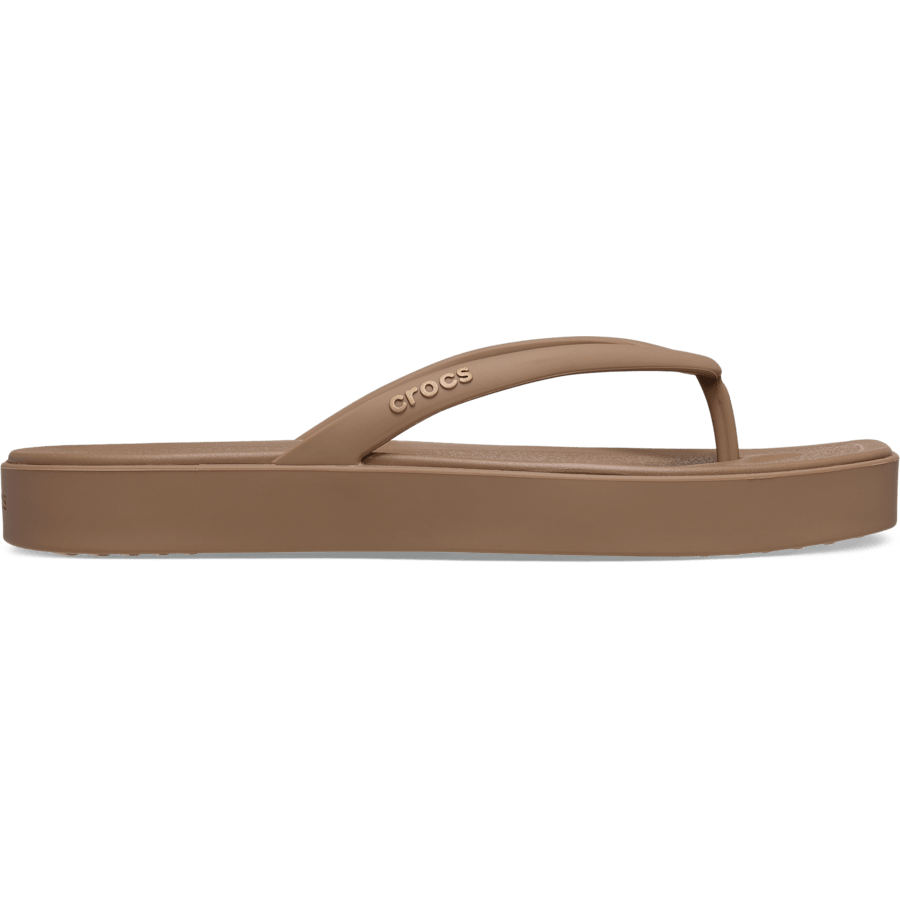 Couleur Miami Square Flatform Flip - Côté - Crocs