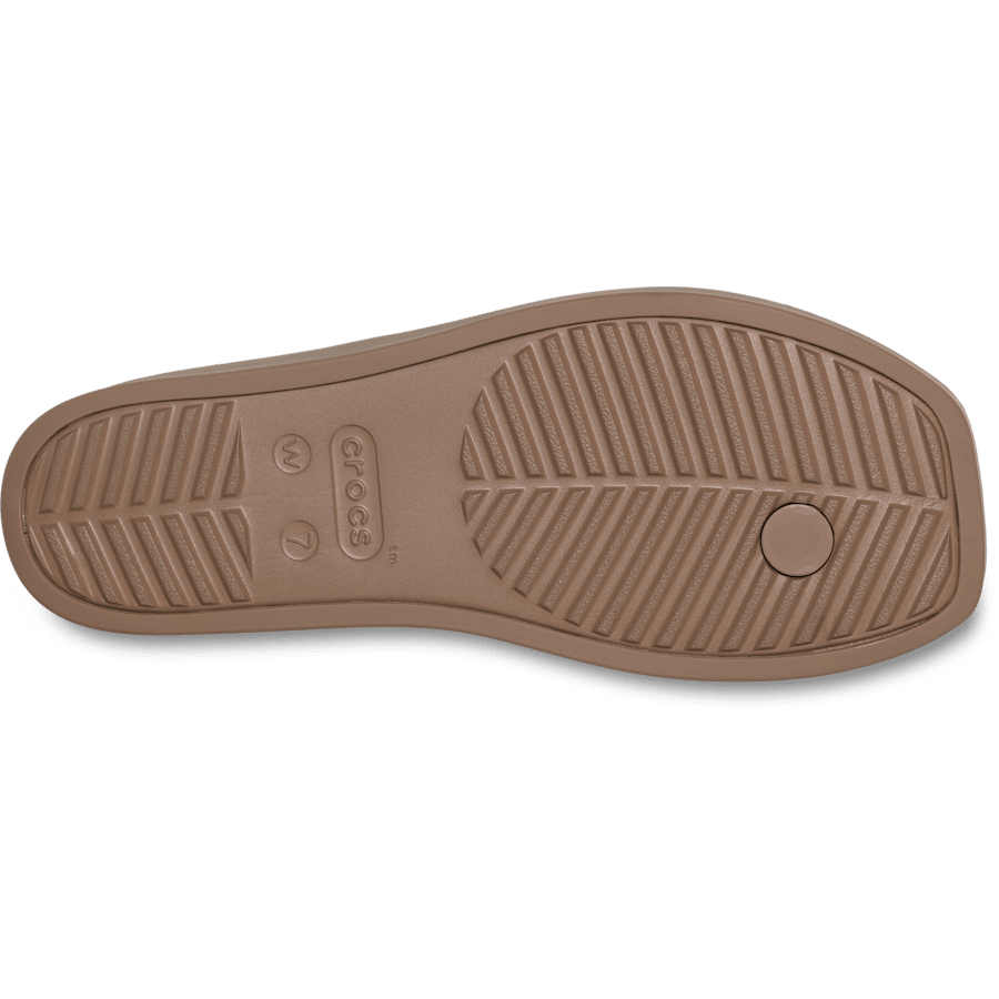 Couleur Miami Square Flatform Flip - Dessous - Crocs