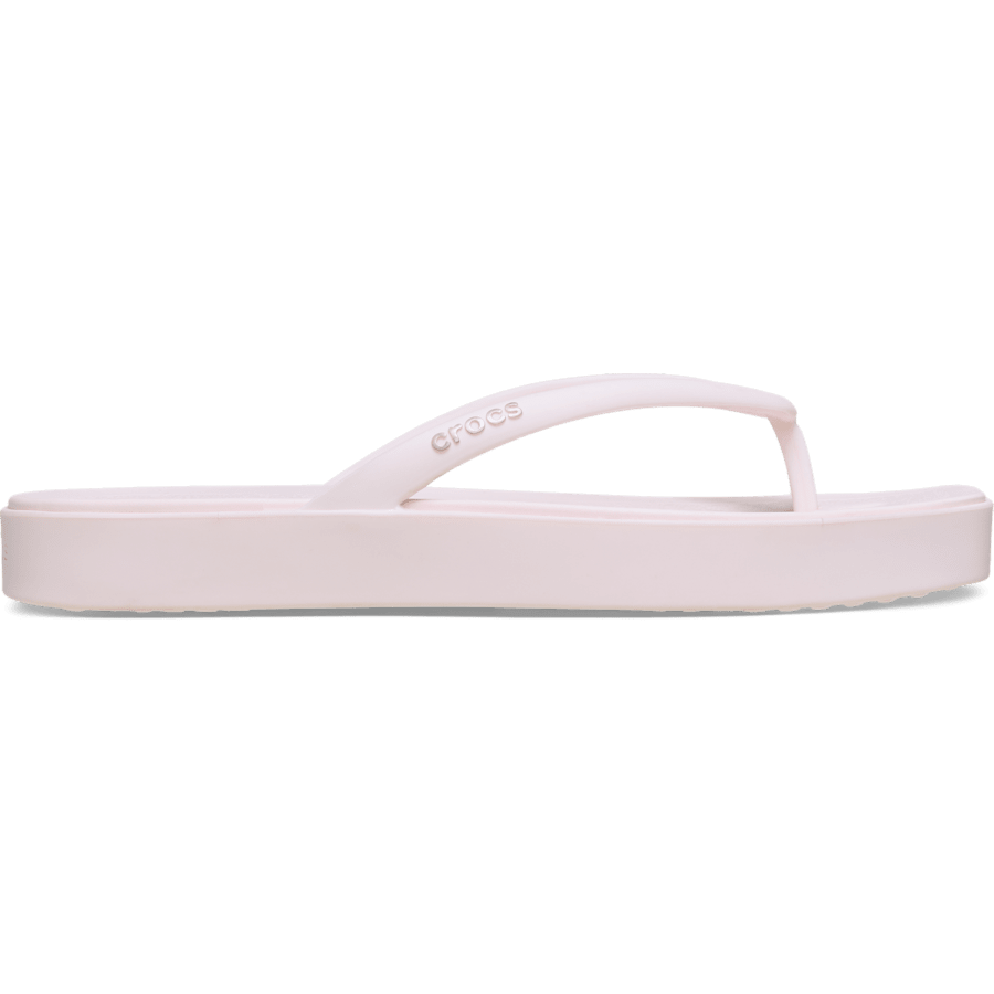 Couleur Miami Square Flatform Flip - Côté - Crocs