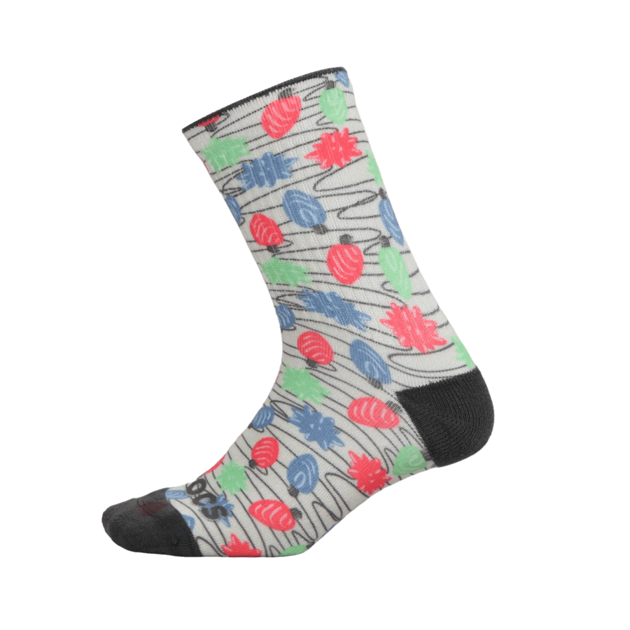 Multi Holiday Lights Crew Socks 3 Pack - Pair - Crocs