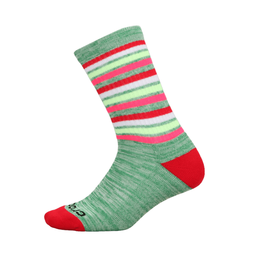 Multi Holiday Lights Crew Socks 3 Pack - Top - Crocs