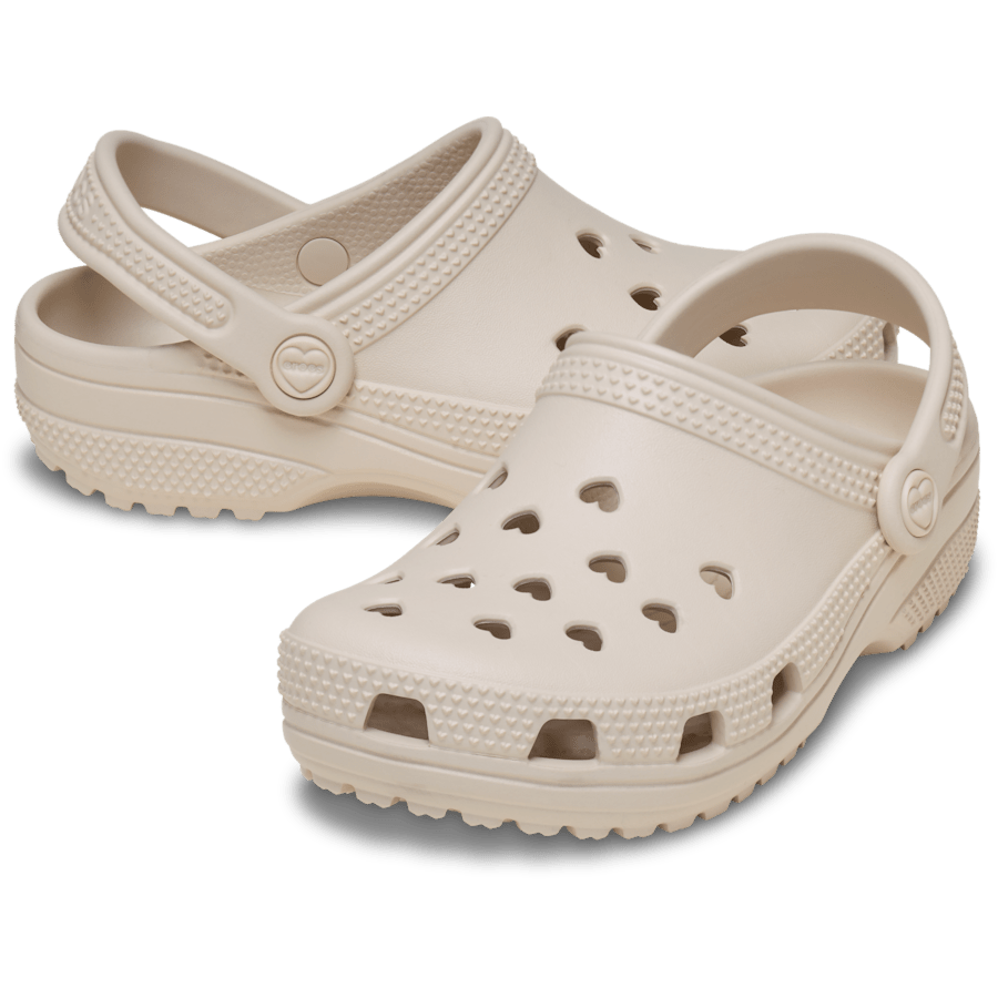 Frappé Kids' Classic Hearts Cut Out Clog - Paar - Crocs