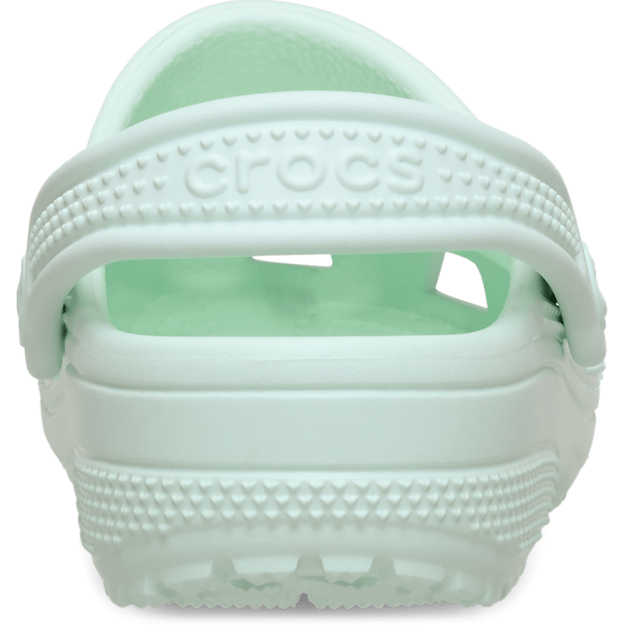 Crocs Kids' Classic Hearts Cut Out Clog — Retro Ice