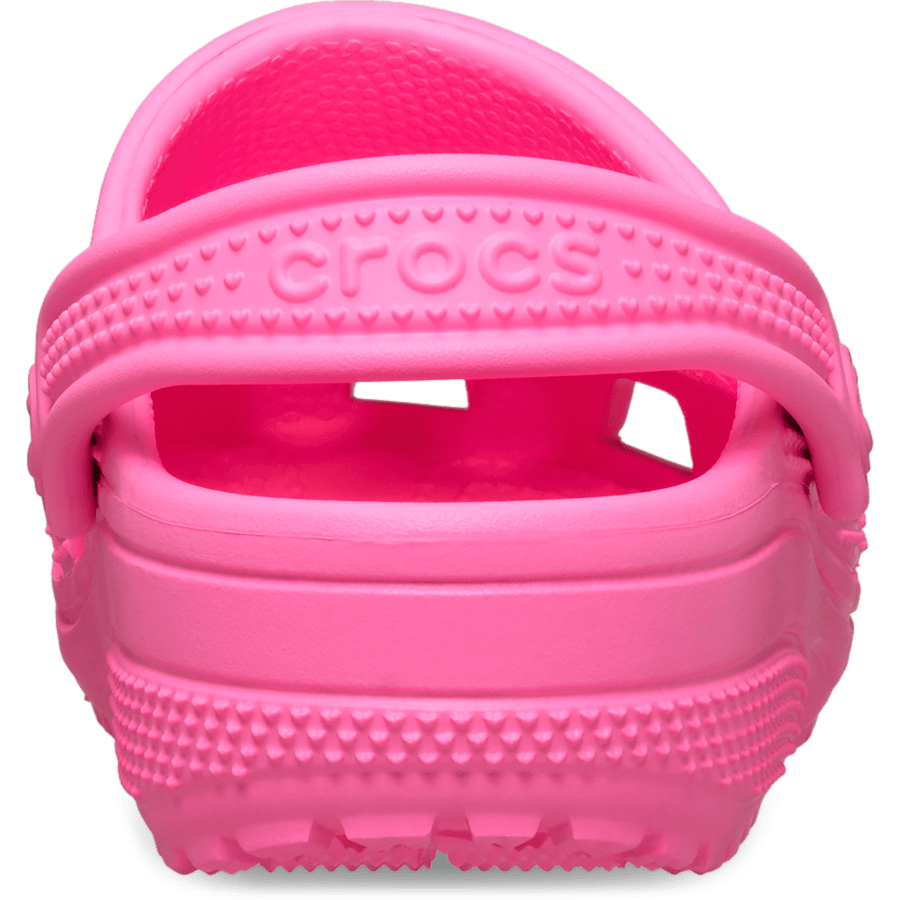 Pink Punch Kids' Classic Hearts Cut Out Clog - Takaisin - Crocs