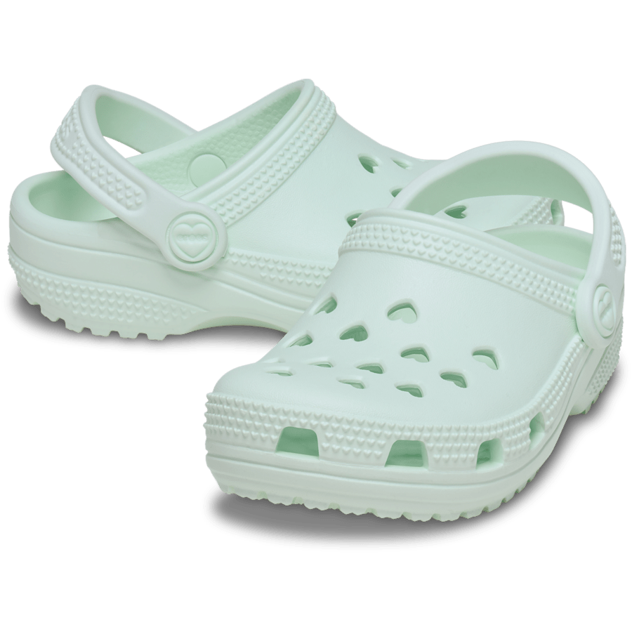 Couleur Toddler Classic Hearts Cut Out Clog - Paire - Crocs