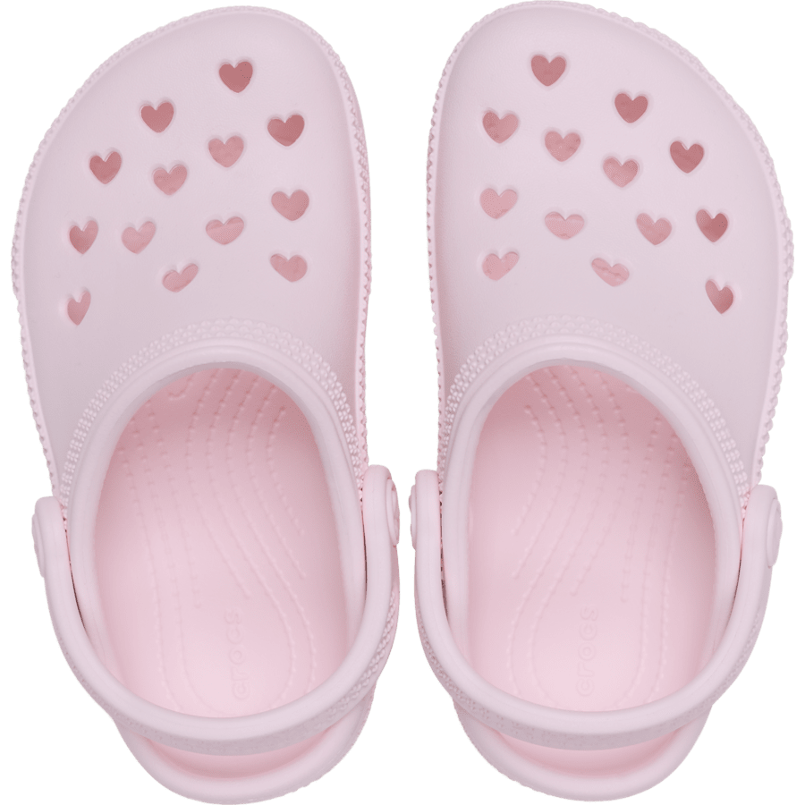 Bubble Ice Toddler Classic Hearts Cut Out Clog - Top - Crocs