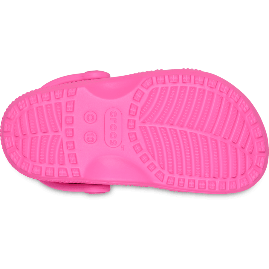 Pink Punch Toddler Classic Hearts Cut Out Clog - Alaosa - Crocs