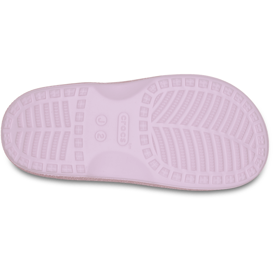 Crocs Kids' Saturday Glitter Sandal — Pink Milk