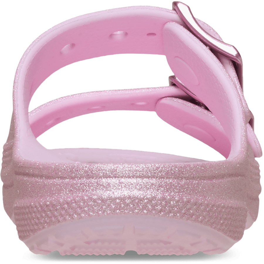 Crocs Kids' Saturday Glitter Sandal — Pink Milk