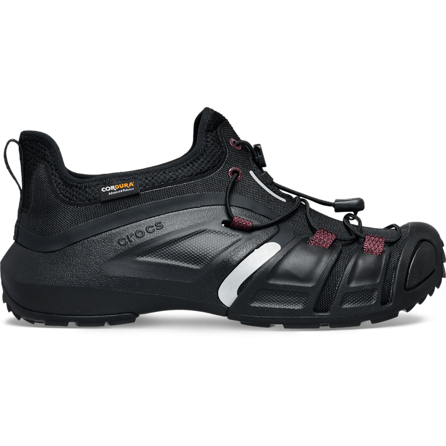 Black/Carbon Quick Trail Racer V2 Cordura - Side - Crocs