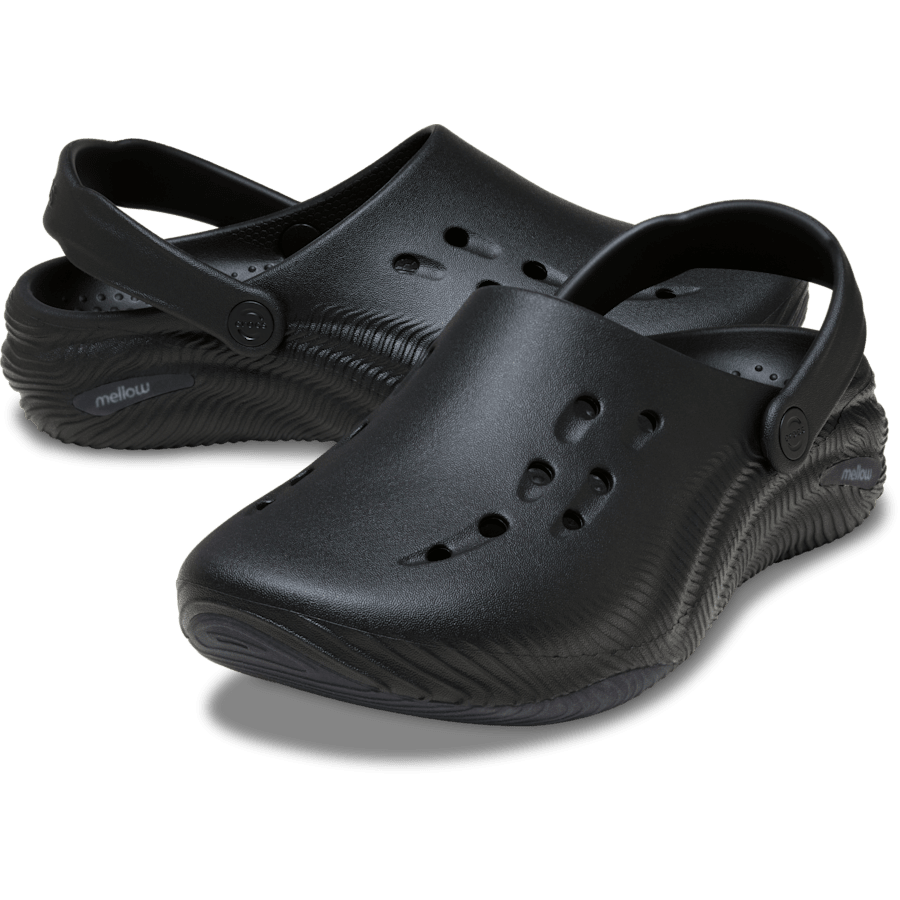 Black/Carbon Mellow 2 Recovery Clog - Pari - Crocs