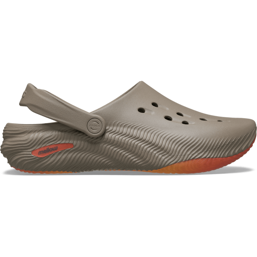 Khaki / Multi Mellow 2 Recovery Clog - Zijkant - Crocs