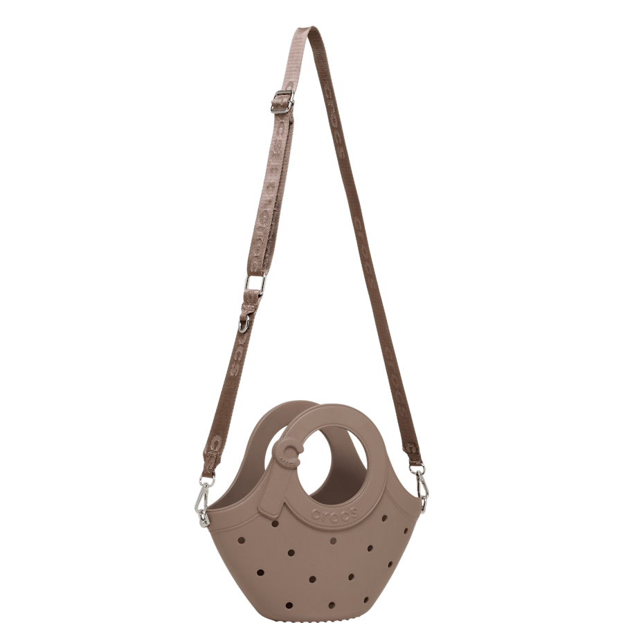 Latte Crocs Small Handle Tote - Pair - Crocs