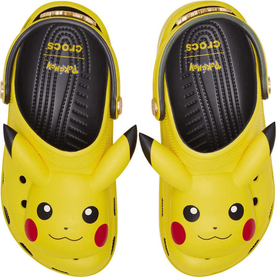 Multi Kids Pokémon Pikachu Classic Clog - Side - Crocs