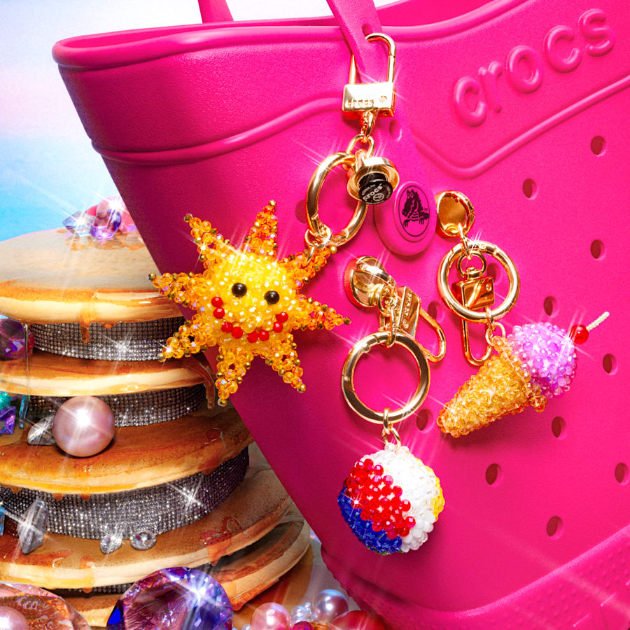 Multi Susan Alexandra x Crocs Beach Day Bag Charms 3 Pack - Lifestyle - Crocs