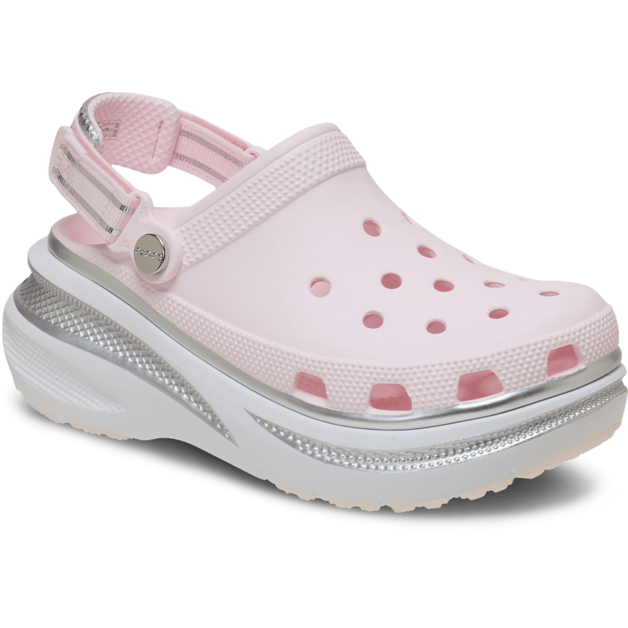 Bubble Ice New Crush Metallic Clog - Angle - Crocs