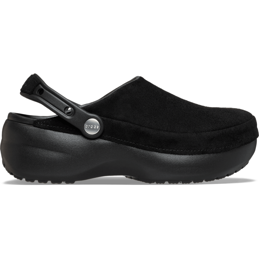 Crafted Platform Vegan Suede Clog