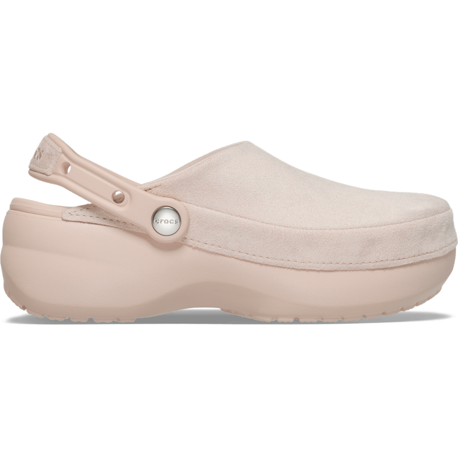 Crafted Platform Vegan Suede Clog