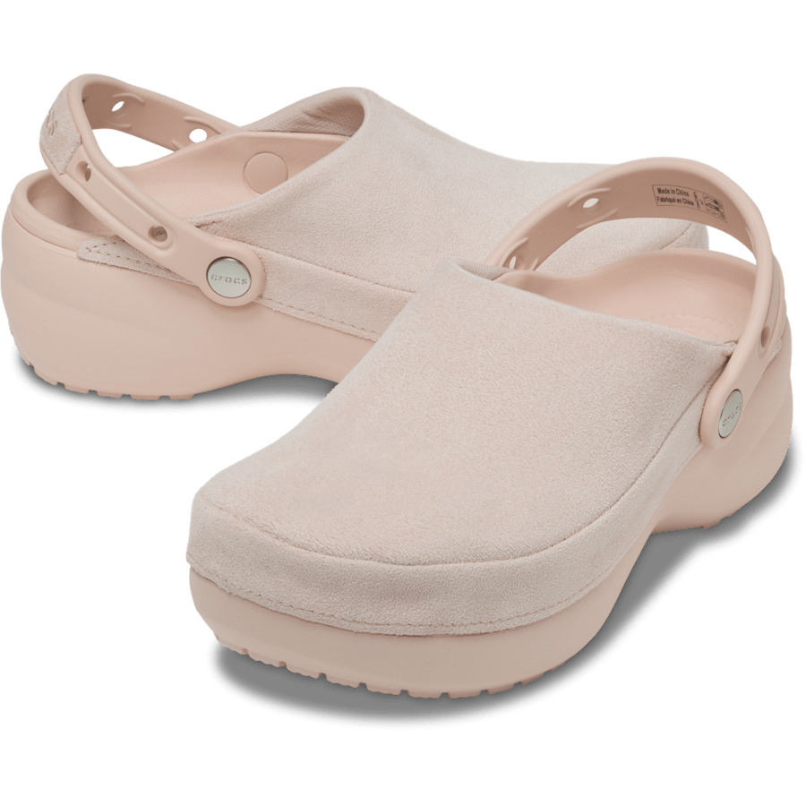 Quartz クラフテッド プラットフォーム ヴィーガン スエード - ペア - Crocs