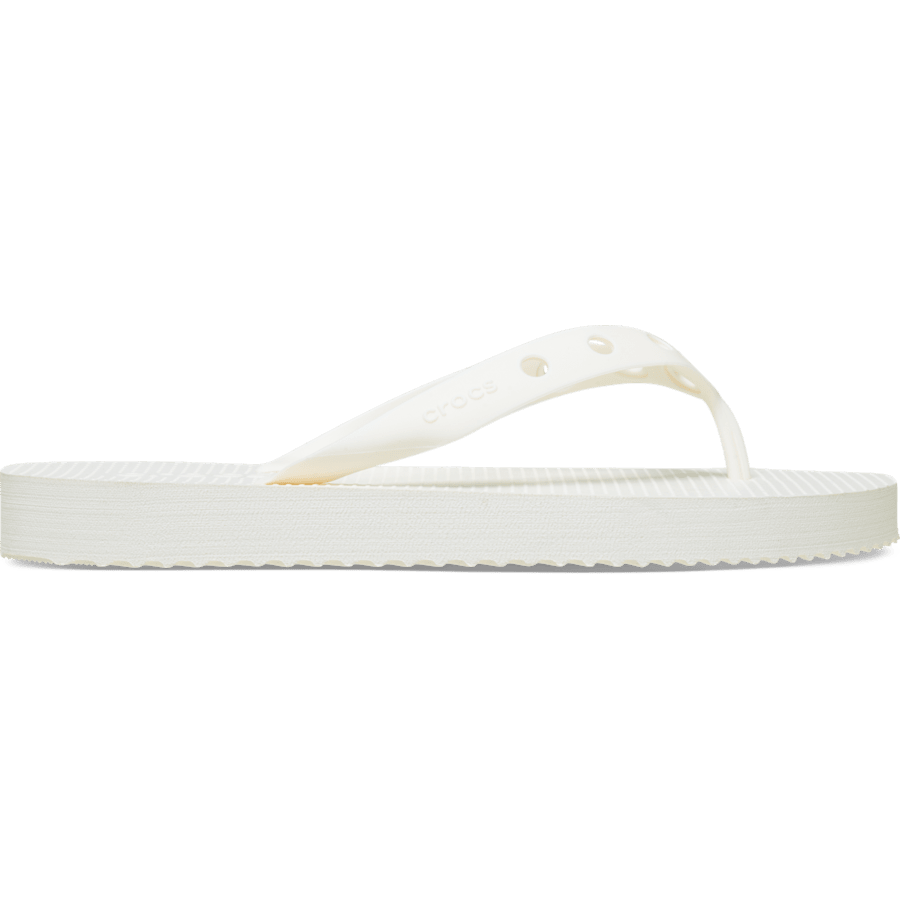 Chalk Rio Flip - Zijkant - Crocs