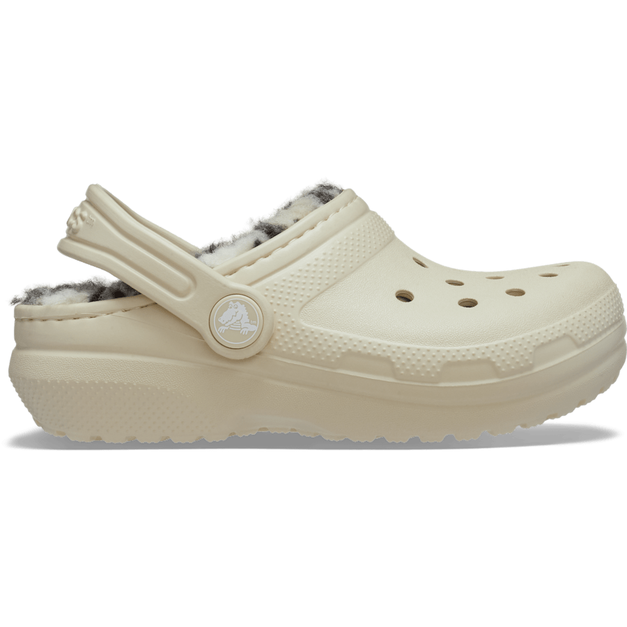 Bone Kids' Classic Plaid Lined Clog - Side - Crocs