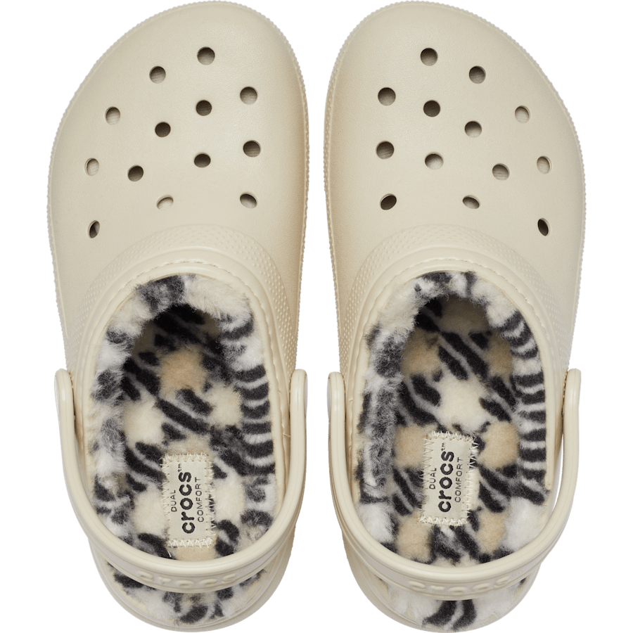 Bone Kids' Classic Plaid Lined Clog - Top - Crocs