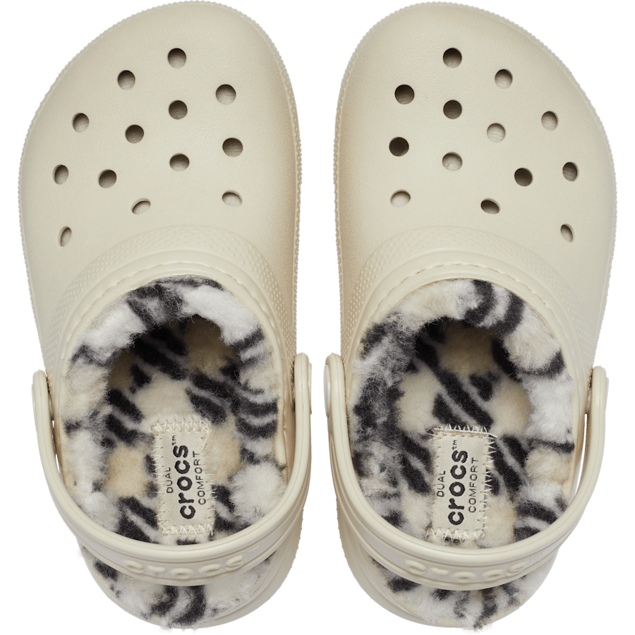 Bone Toddlers Classic Plaid Lined Clog - Top - Crocs