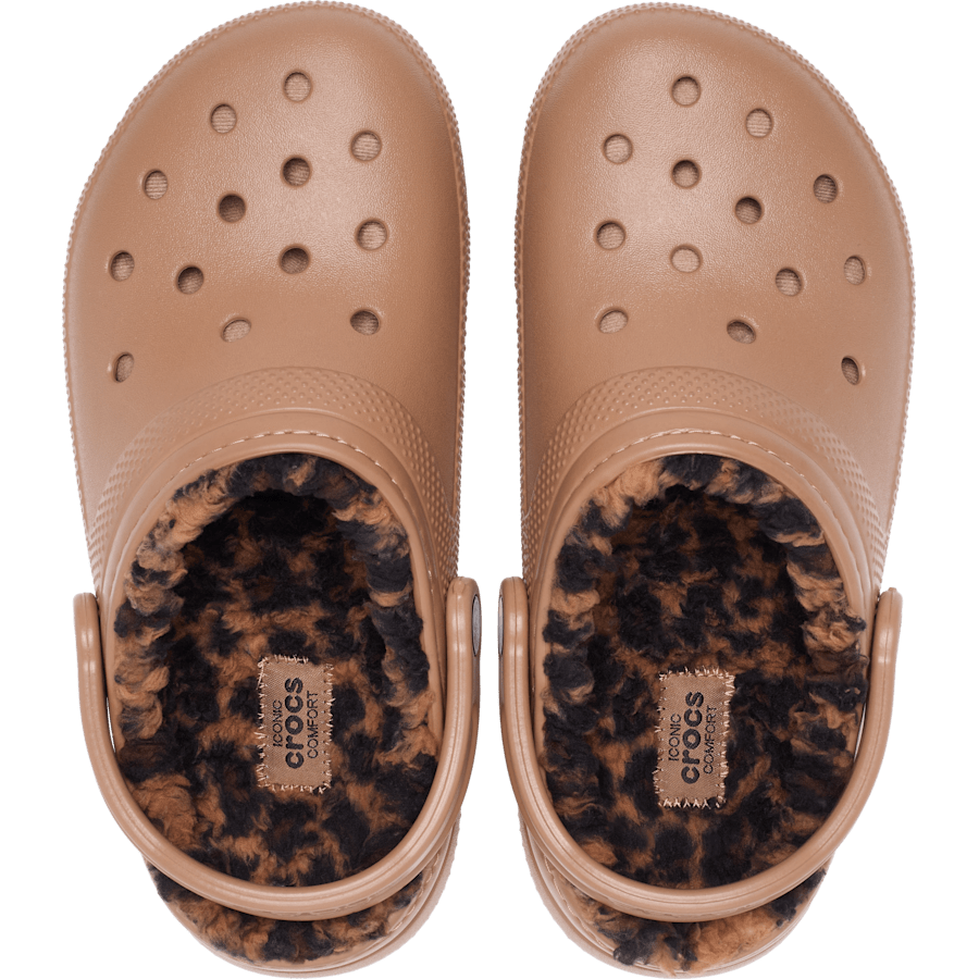 Sepia Classic Lined Animal Clog - Top - Crocs