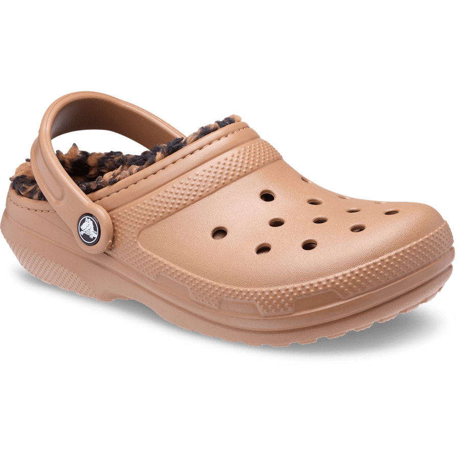 Sepia Classic Lined Animal Clog - Angle - Crocs