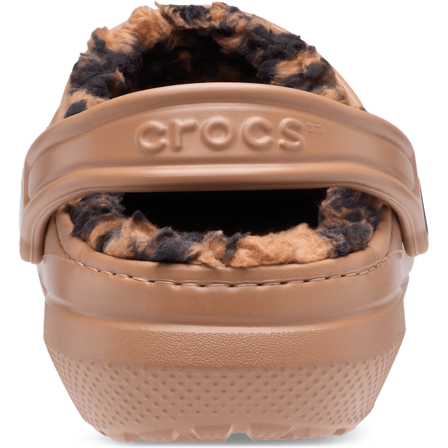 Sepia Classic Lined Animal Clog - Back - Crocs