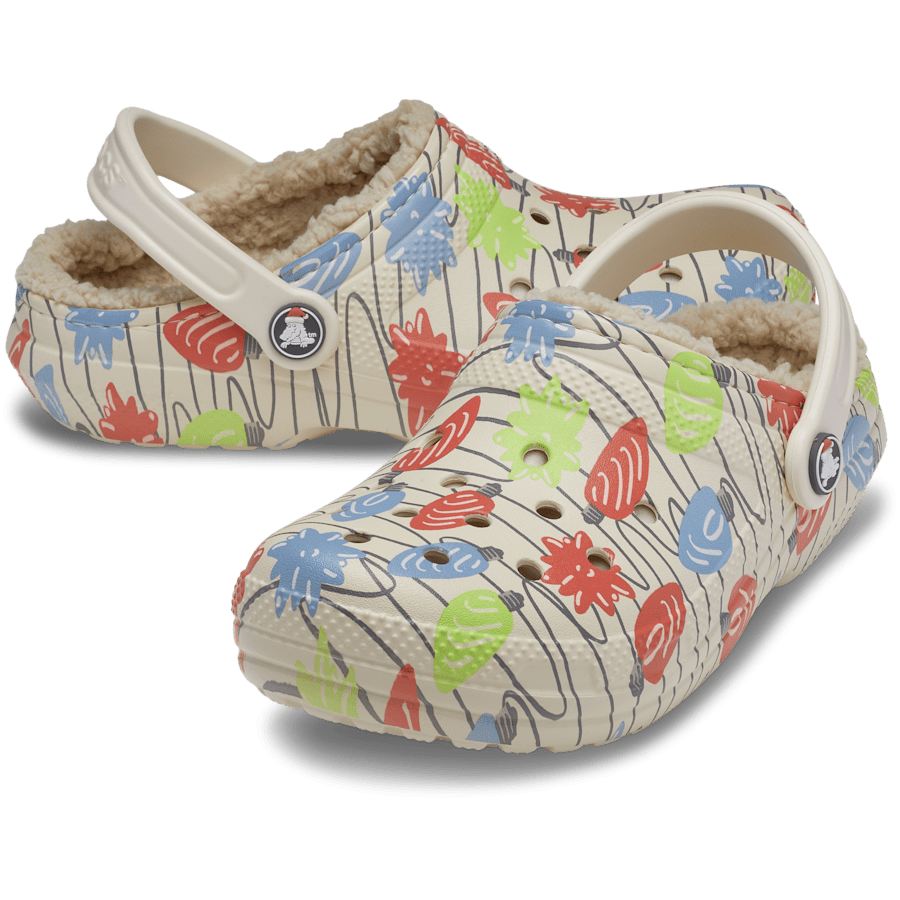 Summit White Classic Lined String Lights Clog - Pair - Crocs