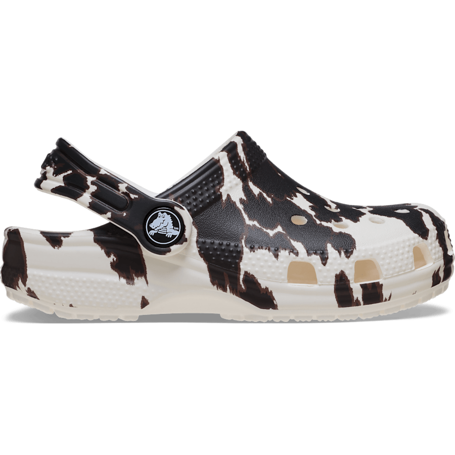 Chalk/Multi Classic Pop Animal Clog T ChkMlt - Side - Crocs