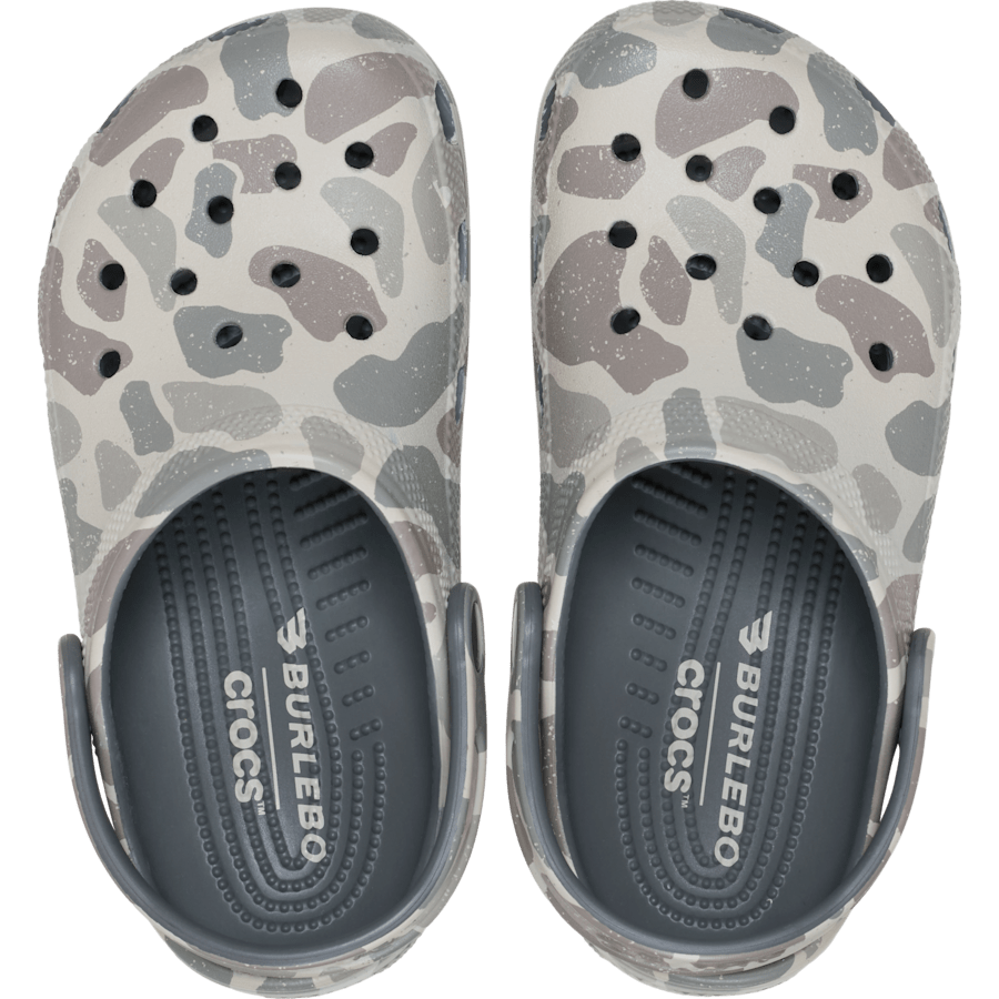 Multi Kids’ BURLEBO Deer Camo Classic Clog - Top - Crocs