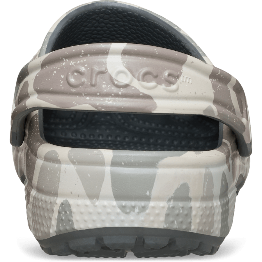 Multi Kids’ BURLEBO Deer Camo Classic Clog - Back - Crocs