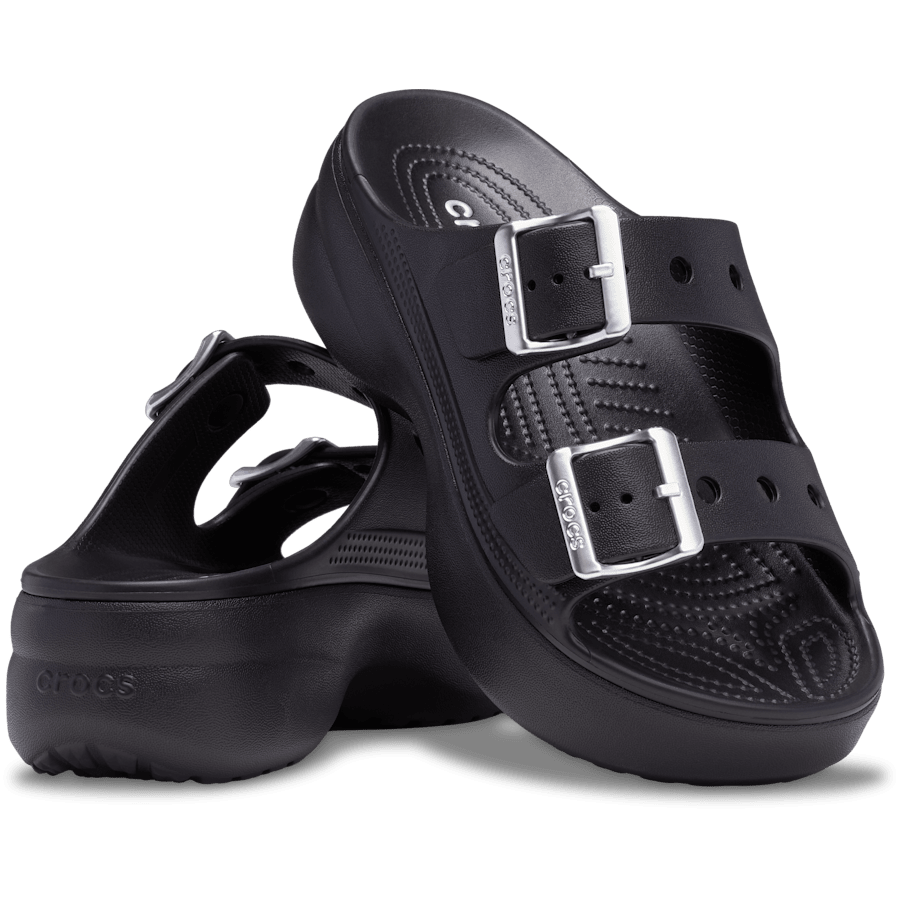 Color Women's Saturday Platform Metallic Buckle Sandal - Pair - Crocs